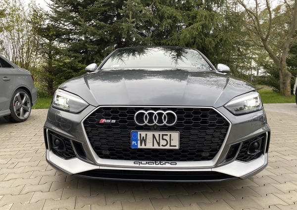 Audi RS5 cena 227999 przebieg: 96800, rok produkcji 2018 z Choszczno małe 781